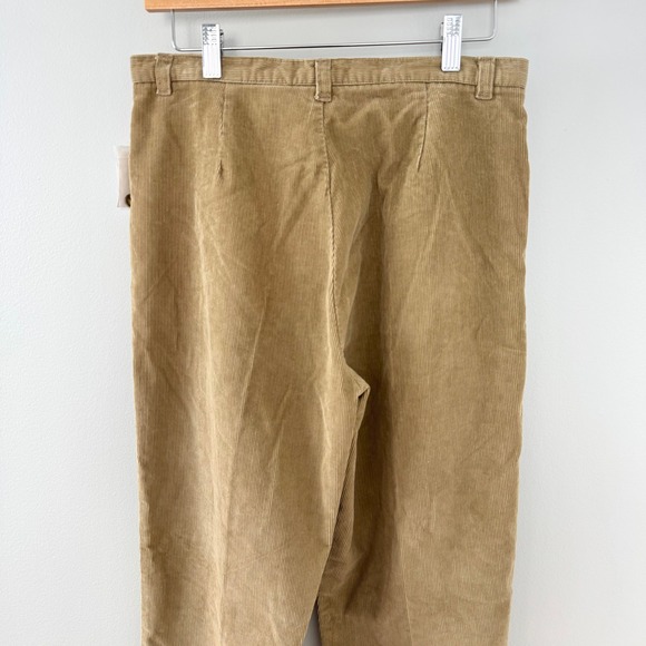 NWT Vtg Paul Harris Design Biege Corduroy Pants Women's Sz 10 - Picture 7 of 12